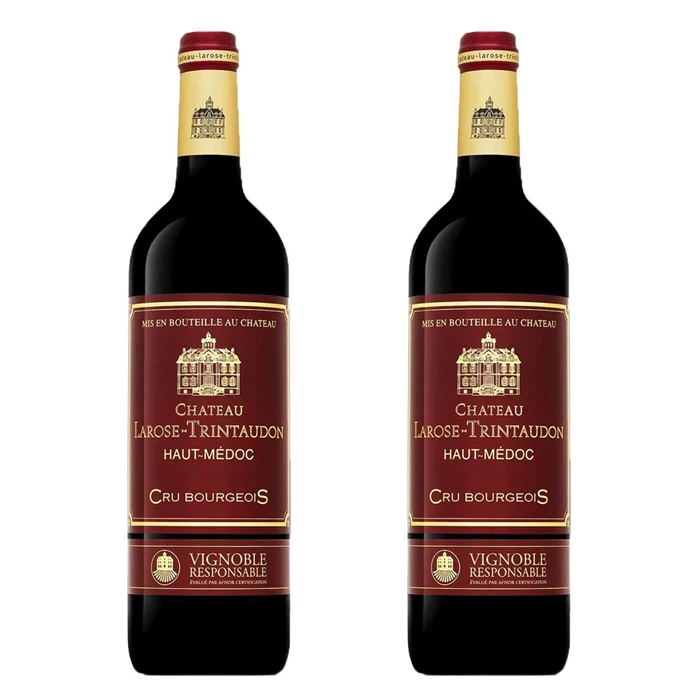 Chateau Larose-Trintaudon Red Wine 75cl Twin Set